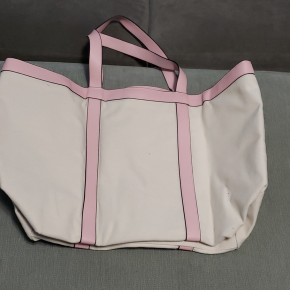 New VictoriaSecret Canvas Tote - Picture 2 of 4